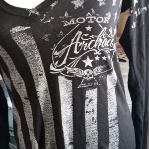 SzL women's archaic l/s shirt, EUC